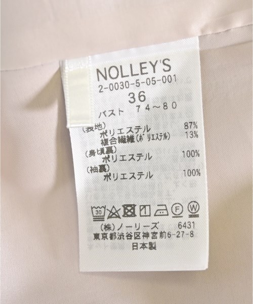 Nolley's Sophi（ノーリーズソフィー）カジュアルジャケット ピンク サイズ:36(S位) レディース/2200709228042