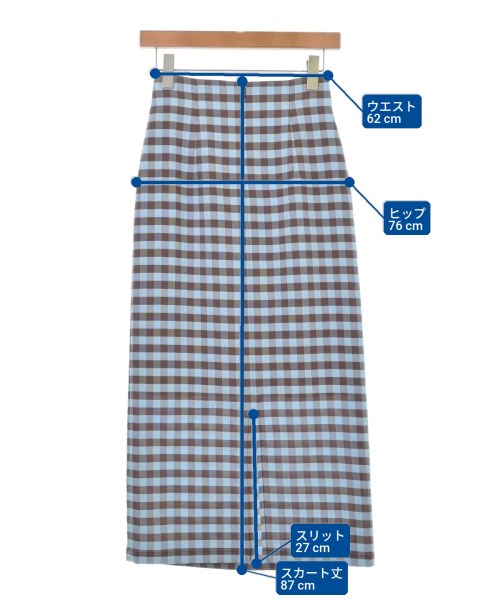 Nolley's Sophi（ノーリーズソフィー）ロング・マキシ丈スカート 青 サイズ:34(XS位) レディース/2200715133057
