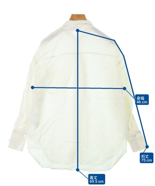 Nolley's Sophi（ノーリーズソフィー）カジュアルシャツ 白 サイズ:38(M位) レディース/2200640429041