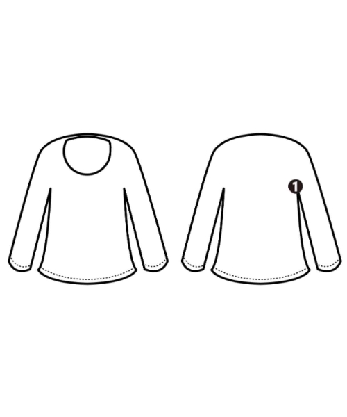 Nolley's Sophi（ノーリーズソフィー）ブラウス 青 サイズ:38(M位) レディース/2200646237091