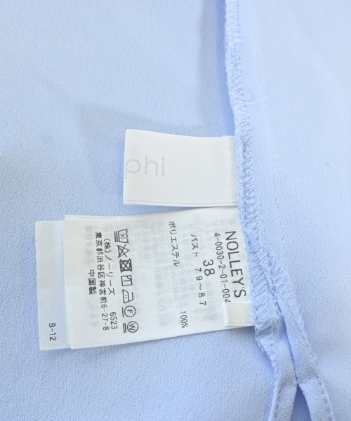 Nolley's Sophi（ノーリーズソフィー）ブラウス 青 サイズ:38(M位) レディース/2200646237091