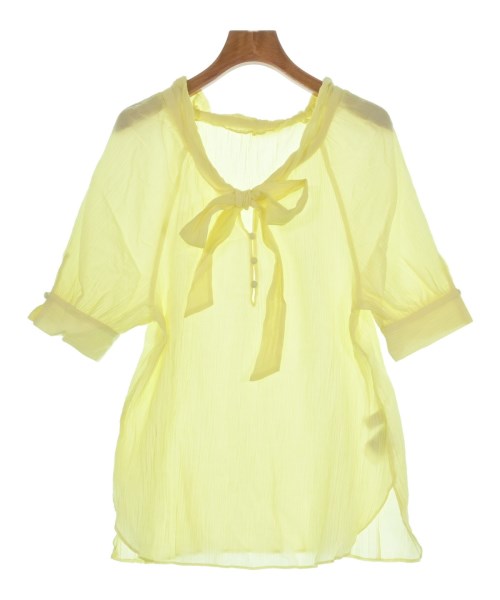 Nolley's Sophi(ノーリーズソフィー)カジュアルシャツ 黄 サイズ:38(M位)/2200643050143