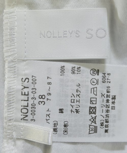 Nolley's Sophi（ノーリーズソフィー）Tシャツ・カットソー 白 サイズ:38(M位) レディース/2200650864030