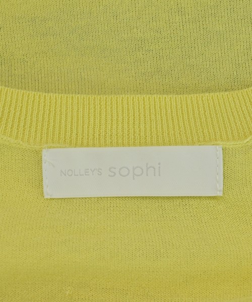 Nolley's Sophi（ノーリーズソフィー）ニット・セーター 黄 サイズ:38(M位) レディース/2200704585058