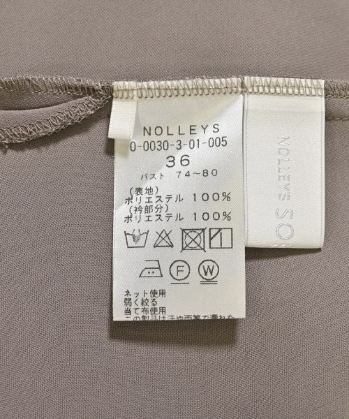 Nolley's Sophi（ノーリーズソフィー）ブラウス 茶 サイズ:36(S位) レディース/2200703282088