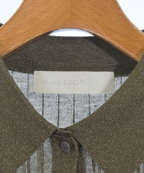Nolley's Sophi（ノーリーズソフィー）カーディガン カーキ サイズ:38(M位) レディース/2200700790043