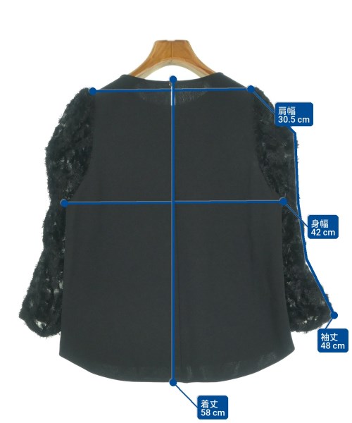 Nolley's Sophi（ノーリーズソフィー）ブラウス 黒 サイズ:38(M位) レディース/2200661035092