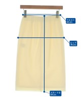 Nolley's Sophi（ノーリーズソフィー）ロング・マキシ丈スカート 白 サイズ:36(S位) レディース/2200661007068