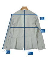 Nolley's Sophi（ノーリーズソフィー）ノーカラージャケット グレー サイズ:36(S位) レディース/2200661191057