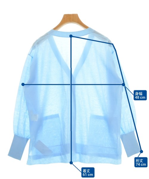 Nolley's Sophi（ノーリーズソフィー）カーディガン 青 サイズ:38(M位) レディース/2200663175147