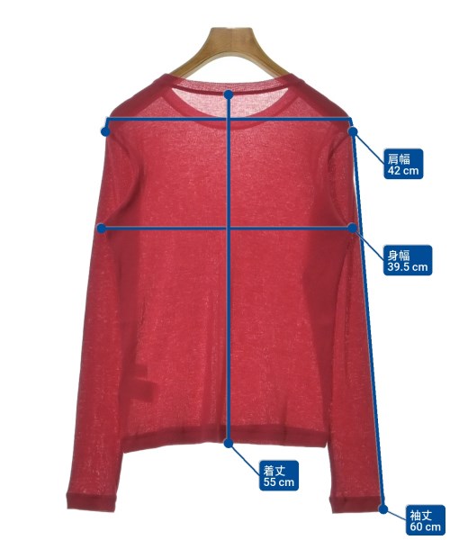 Nolley's Sophi（ノーリーズソフィー）Tシャツ・カットソー 赤 サイズ:38(M位) レディース/2200670851072