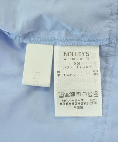 Nolley's Sophi（ノーリーズソフィー）カジュアルシャツ 青 サイズ:38(M位) レディース/2200720702064