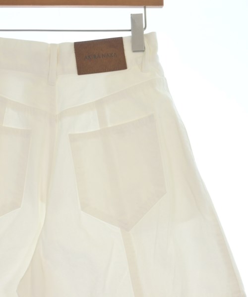 AKIRA NAKA（アキラナカ）デニムパンツ 白 サイズ:1(S位) レディース/2200636788046