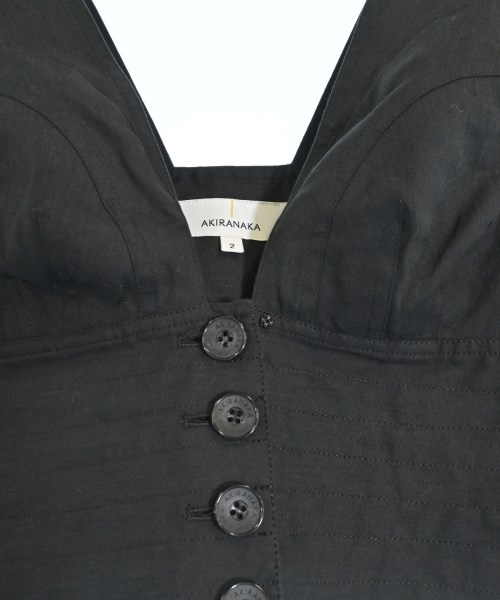 AKIRA NAKA（アキラナカ）ベスト 黒 サイズ:-(XS位) レディース/2200625108145