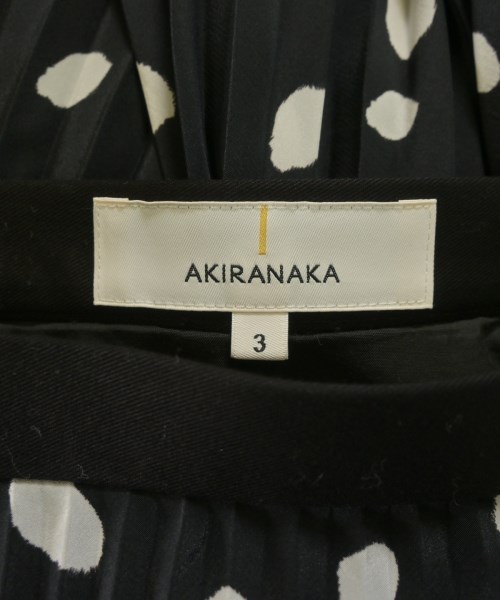 AKIRA NAKA（アキラナカ）ロング・マキシ丈スカート 黒 サイズ:3(L位) レディース/2200643841215