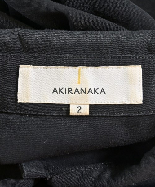 AKIRA NAKA（アキラナカ）シャツワンピース 黒 サイズ:2(M位) レディース/2200635014030