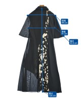 AKIRA NAKA（アキラナカ）シャツワンピース 黒 サイズ:2(M位) レディース/2200635014030