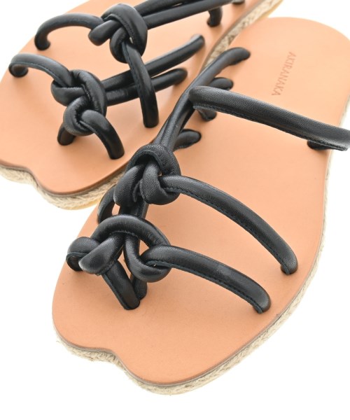 AKIRA NAKA（アキラナカ）サンダル 黒 サイズ:EU36(22.5cm位) レディース/2200644574105