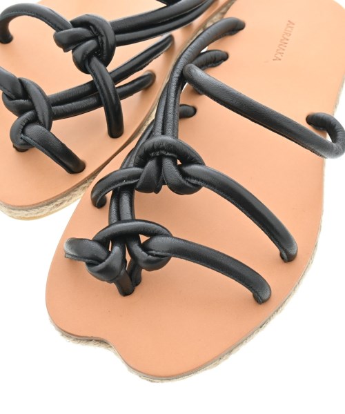 AKIRA NAKA（アキラナカ）サンダル 黒 サイズ:EU38(24.5cm位) レディース/2200644574167