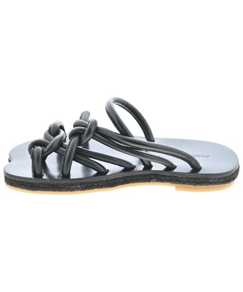 AKIRA NAKA（アキラナカ）サンダル 黒 サイズ:EU37(23.5cm位) レディース/2200644574174