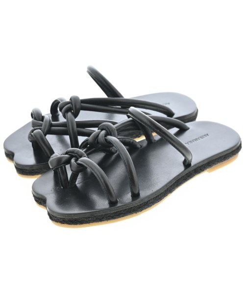 AKIRA NAKA(アキラナカ)サンダル 黒 サイズ:EU36(22.5cm位)/2200644574259