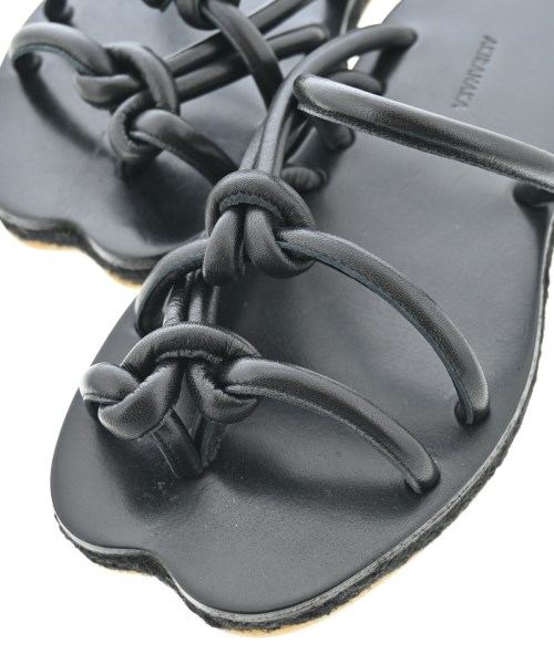 AKIRA NAKA（アキラナカ）サンダル 黒 サイズ:EU36(22.5cm位) レディース/2200644574259