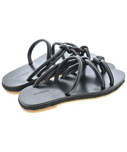 AKIRA NAKA（アキラナカ）サンダル 黒 サイズ:EU37(23.5cm位) レディース/2200644615433