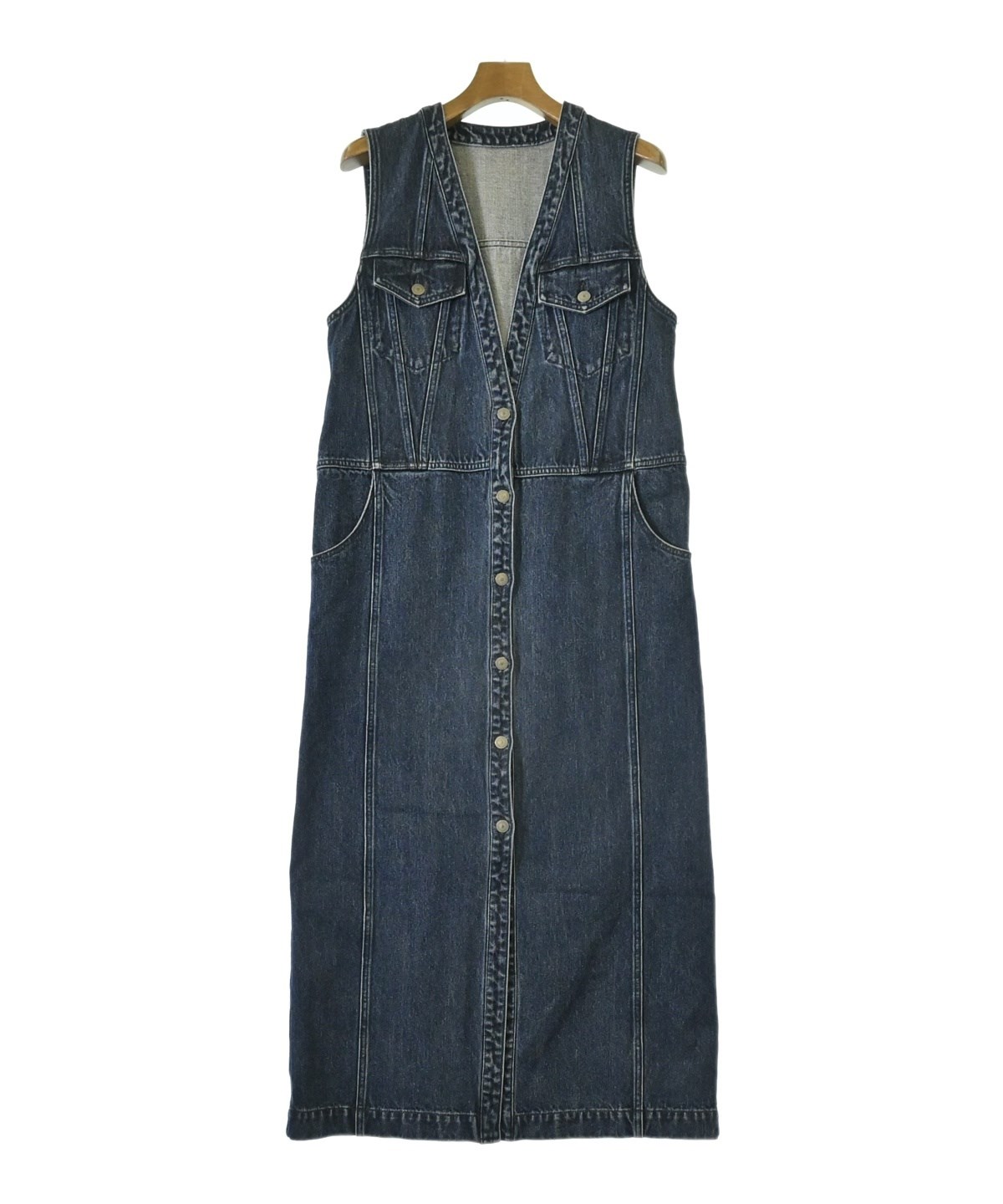 AKIRA NAKA（アキラナカ）オールインワン/サロペット 紺 サイズ:F