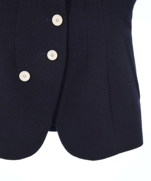 AKIRA NAKA（アキラナカ）ノーカラージャケット 紺 サイズ:-(M位) レディース/2200624528012