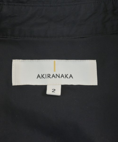 AKIRA NAKA（アキラナカ）シャツワンピース 黒 サイズ:2(M位) レディース/2200616912119
