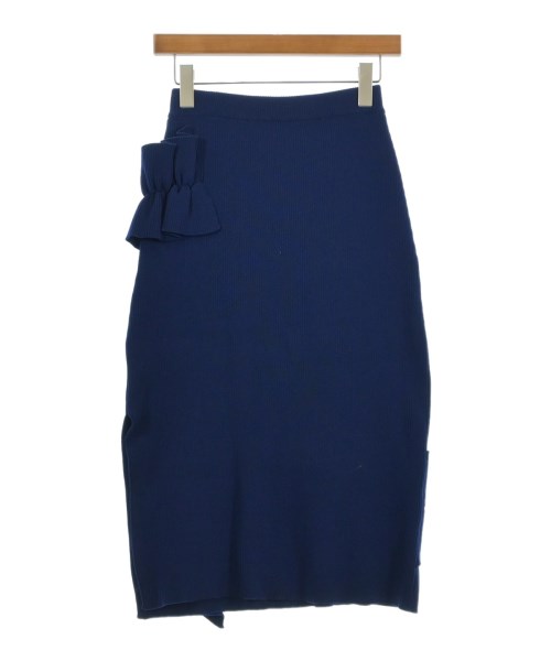 AKIRA NAKA（アキラナカ）ロング・マキシ丈スカート 紺 サイズ:38(M位) レディース/2200631749073