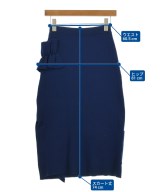 AKIRA NAKA（アキラナカ）ロング・マキシ丈スカート 紺 サイズ:38(M位) レディース/2200631749073