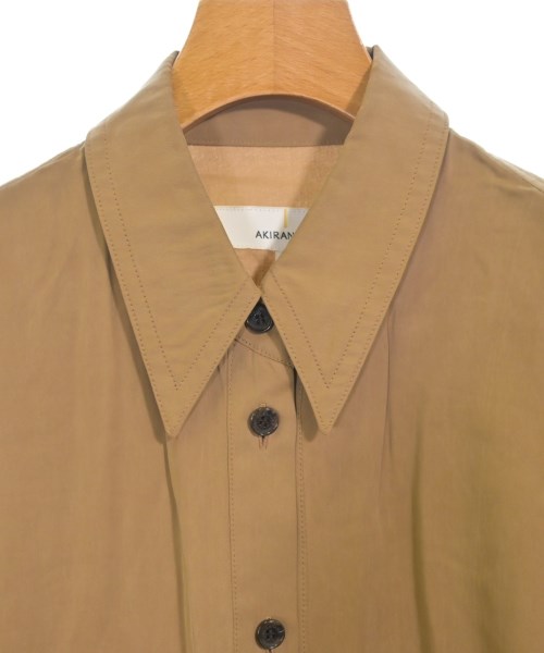 AKIRA NAKA（アキラナカ）カジュアルシャツ 茶 サイズ:2(M位) レディース/2200617302063