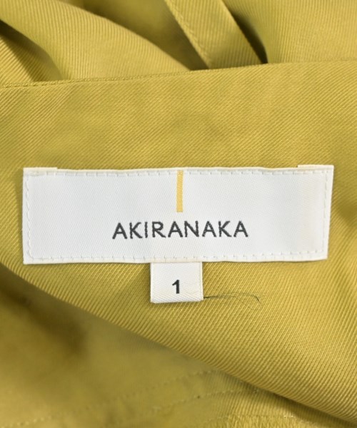 AKIRA NAKA（アキラナカ）ワンピース 黄 サイズ:1(S位) レディース/2200674923072