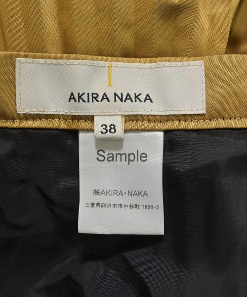 AKIRA NAKA（アキラナカ）ロング・マキシ丈スカート 黄 サイズ:38(M位) レディース/2200673220035
