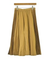 AKIRA NAKA（アキラナカ）ロング・マキシ丈スカート 黄 サイズ:38(M位) レディース/2200673220035
