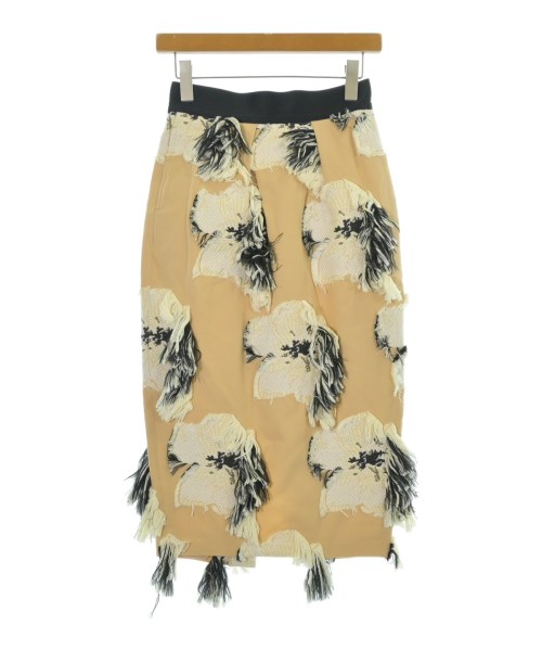 AKIRA NAKA(アキラナカ)ロング・マキシ丈スカート ベージュ サイズ:0(XS位)/2200676284201