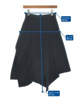 AKIRA NAKA（アキラナカ）ロング・マキシ丈スカート 黒 サイズ:1(S位) レディース/2200678160046