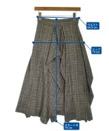 AKIRA NAKA（アキラナカ）ロング・マキシ丈スカート グレー サイズ:-(M位) レディース/2200672154089