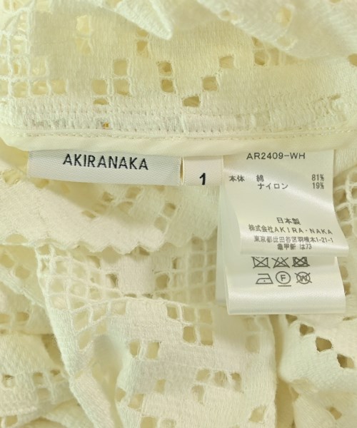AKIRA NAKA（アキラナカ）ブラウス 白 サイズ:1(S位) レディース/2200681811072
