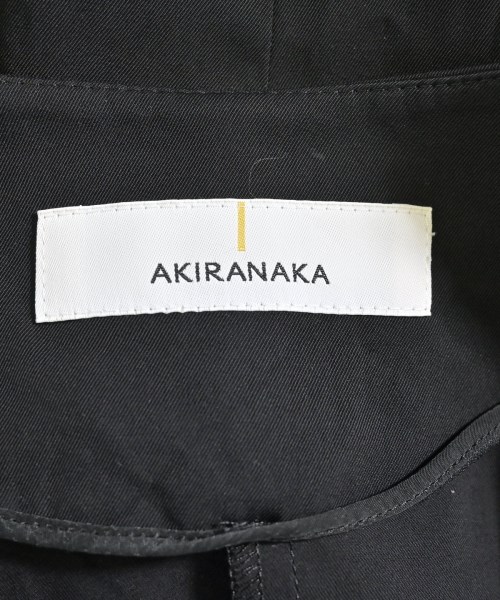 AKIRA NAKA（アキラナカ）シャツワンピース 黒 サイズ:1(S位) レディース/2200698446014