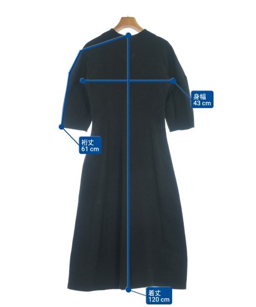 AKIRA NAKA（アキラナカ）ワンピース 黒 サイズ:2(M位) レディース/2200657068035