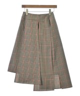 AKIRA NAKA（アキラナカ）ひざ丈スカート ベージュ サイズ:1(S位) レディース/2200657410162