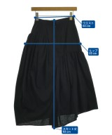 AKIRA NAKA（アキラナカ）ロング・マキシ丈スカート 黒 サイズ:1(S位) レディース/2200657610029