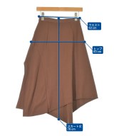 AKIRA NAKA（アキラナカ）ロング・マキシ丈スカート 茶 サイズ:1(S位) レディース/2200657610036