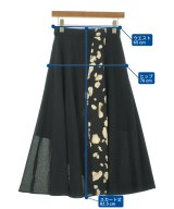 AKIRA NAKA（アキラナカ）ロング・マキシ丈スカート 黒 サイズ:1(S位) レディース/2200660869018