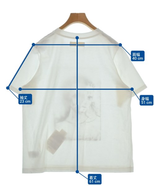 AKIRA NAKA（アキラナカ）Tシャツ・カットソー 白 サイズ:F レディース/2200717790029