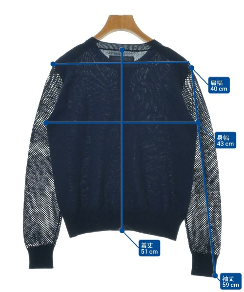 AKIRA NAKA（アキラナカ）カーディガン 紺 サイズ:38(M位) レディース/2200637563215