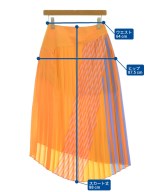 AKIRA NAKA（アキラナカ）ロング・マキシ丈スカート オレンジ サイズ:1(S位) レディース/2200644870108