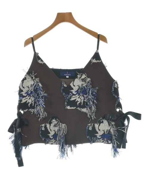 AKIRA NAKA(アキラナカ)カジュアルシャツ 茶 サイズ:38(M位)/2200652767018